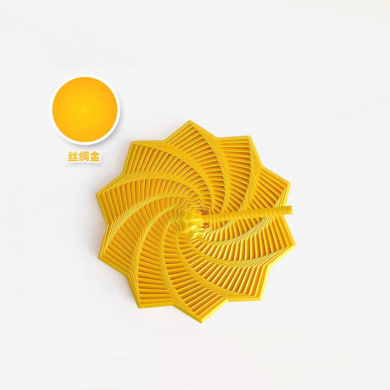 3d打印萝卜塔多边形螺旋塔带操作把手视错觉玩具跨境创意解压玩具|undefined