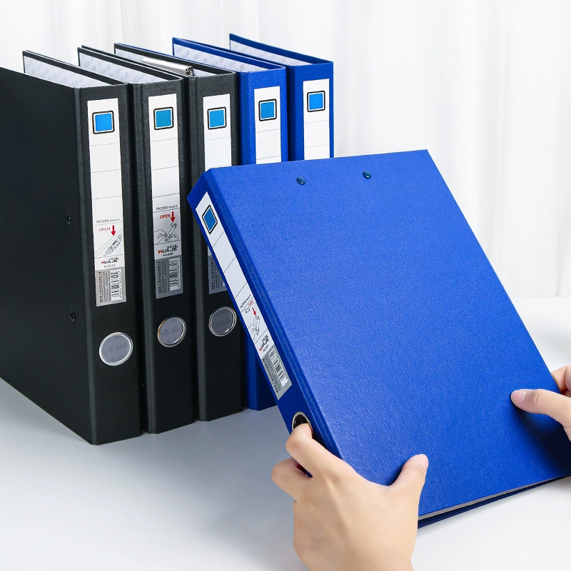 Папка-скоросшиватель Huajie A4, многофункциональный планшет, длинная папка, папка с двумя отверстиями, папка с одним отверстием, утолщенный картон для хранения.