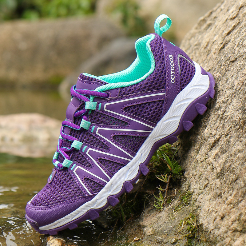 Verano EE.UU. comercio exterior malla transpirable al aire libre zapatos de montaña zapatos de senderismo antideslizantes para hombres y mujeres zapatos de entrenamiento de agua zapatos deportivos