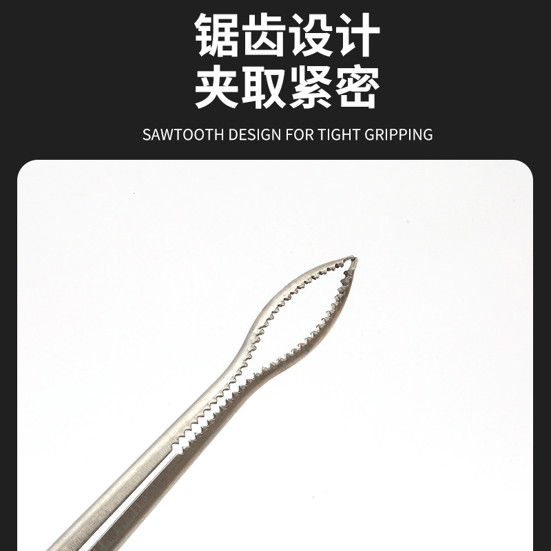 Fabricante de alicates de Anguila de acero inoxidable en stock clip de Anguila alargada clip de cangrejo de Loach multiusos Herramienta de conducción de mar artefacto