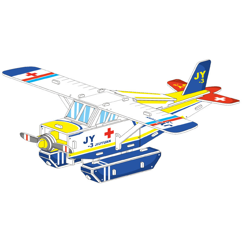 3d立体パズル子供親子玩具建築家手作り益智紙模型プレゼント|undefined