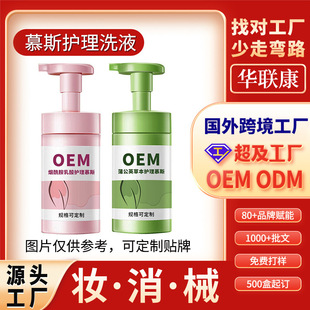 Mousse Care Solution Oem Customization Cross-Border Female Private Parts Care Anti-Itch Cleaning Antibacterial Gynecological Lotion Processing