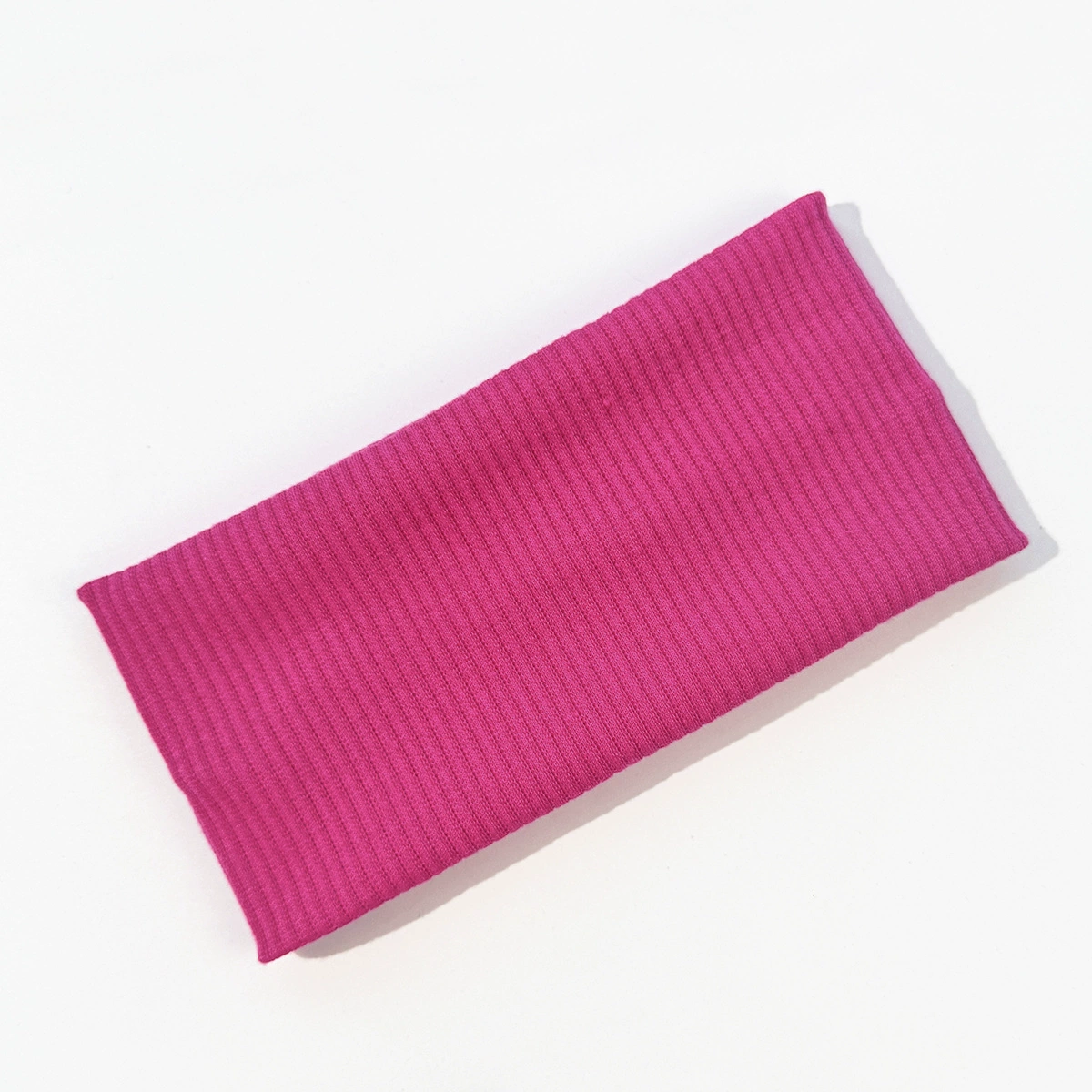 Knitted Elastic Headband, Polyester, 19×9 cm, Lightweight Multicolor Hair Accessory