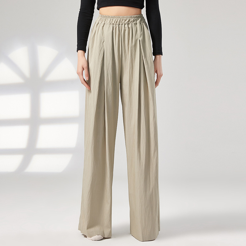 Modern dance practice clothes women's pants loose elegant wide-leg pants classical ethnic dance pants body pants