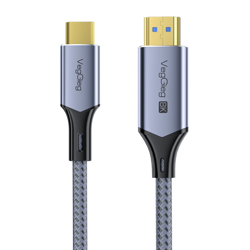 唯格type-c转HDMI转接线 8K60Hz雷电电脑手机投屏视频高清转换线|undefined
