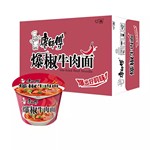 康师傅爆椒牛肉面整件方便面桶装速食红油商超同款正品泡面快餐面