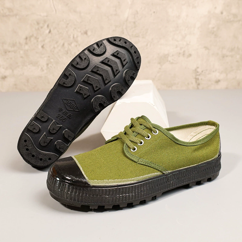 Обувь для освобождения на резиновой подошве с высокими и низкими шипами для сельскохозяйственных угодий, износостойкая, нескользящая, низкая посадка, камуфляжная желтая резиновая обувь для защиты труда на открытом воздухе на стройке.