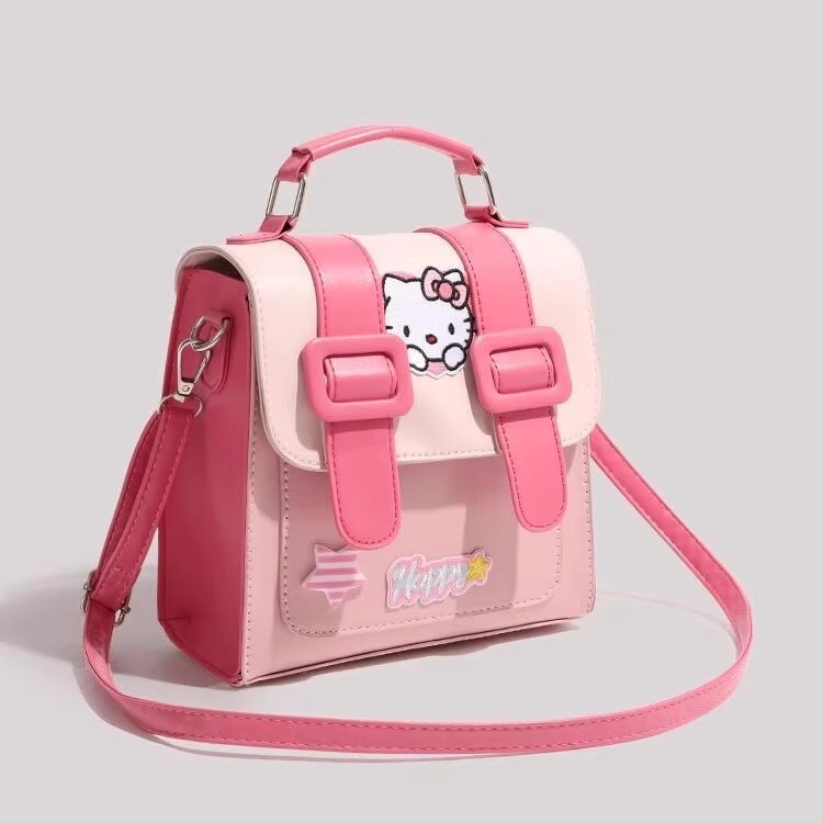New Millennial Hot Girl Sweet Cool Cute Playful Hello Kitty Candy Versatile Mini Backpack