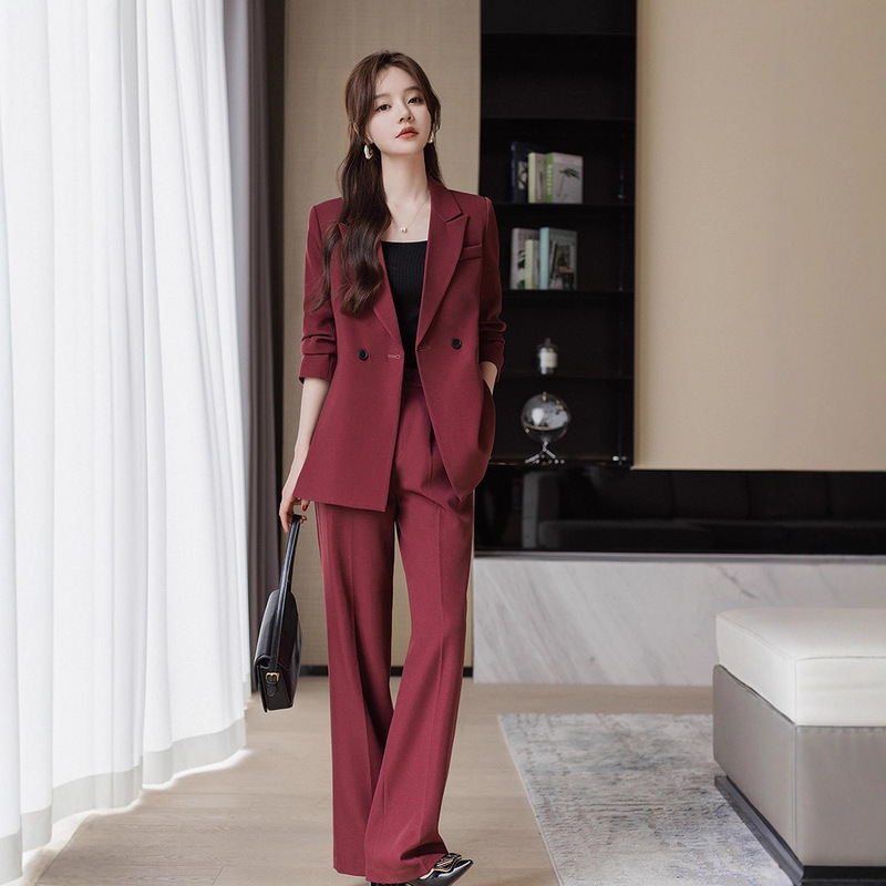 Autumn and Winter Work Clothes, Cotton and Thickened Suits, High-End Business Attire, Formal Wear, Fashionable Casual Suit Jackets for Women, Cross-Border