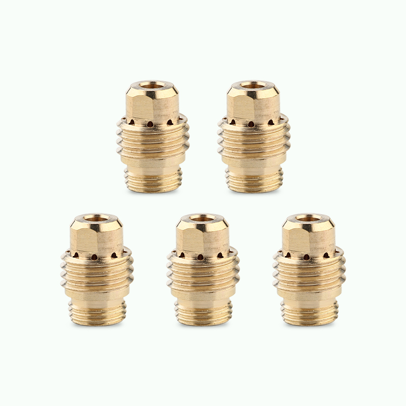 Accesorios de pistola de soldadura de arco de argón 300 punta de pistola corta soldadora accesorios de soldadura de punta de pistola de tungsteno aguja de tungsteno guía de boquilla