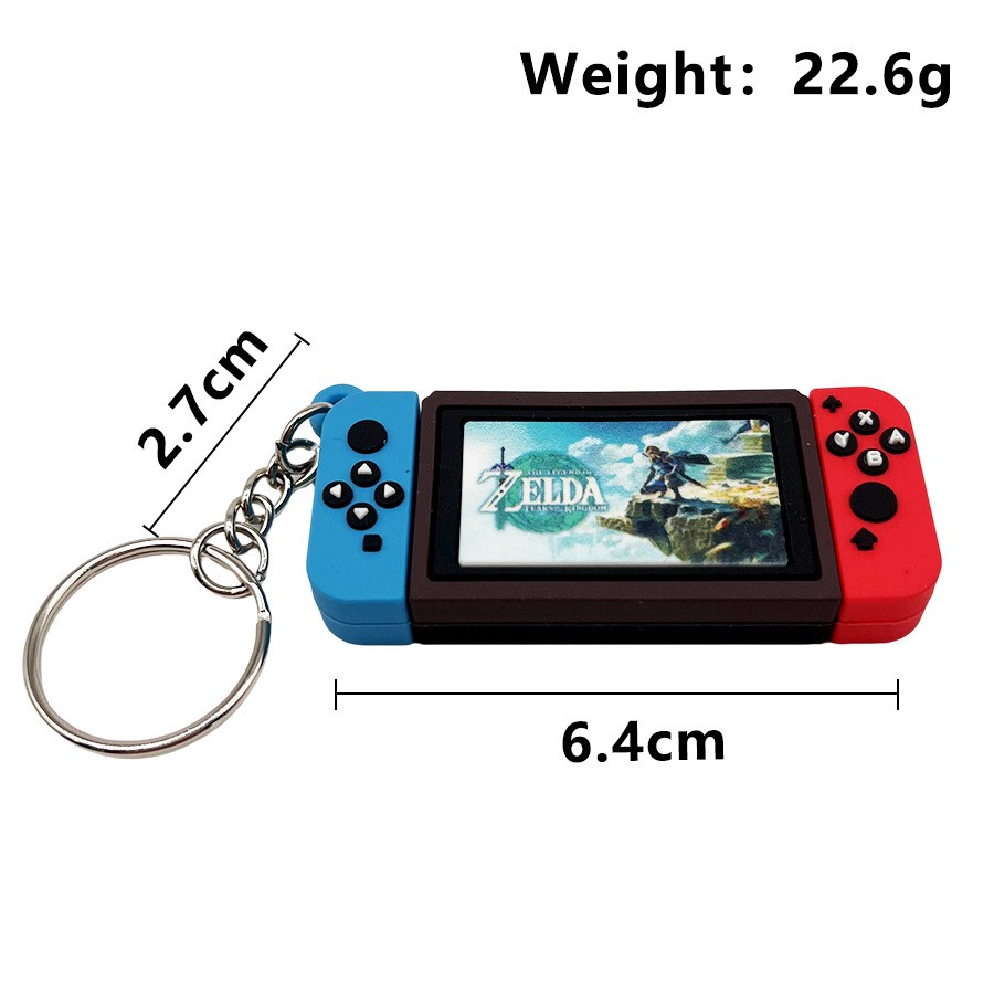 クロスボーダーミニゲームコントローラーキーホルダースイッチ PS5 PS4 ゲームペンダントギフトハンドルモデルチャーム