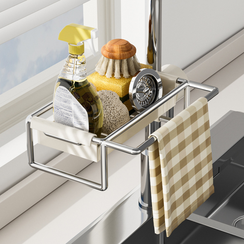 Stainless Steel Kitchen Stainless Steel Rack Sink Rag Rack Faucet Sink Wash Steel Wire Ball Drain Rack Stainless Steel Kitchen Stainless Steel Rack Sink Rag Rack Faucet Sink Wash Steel Wire Ball Drain Rack