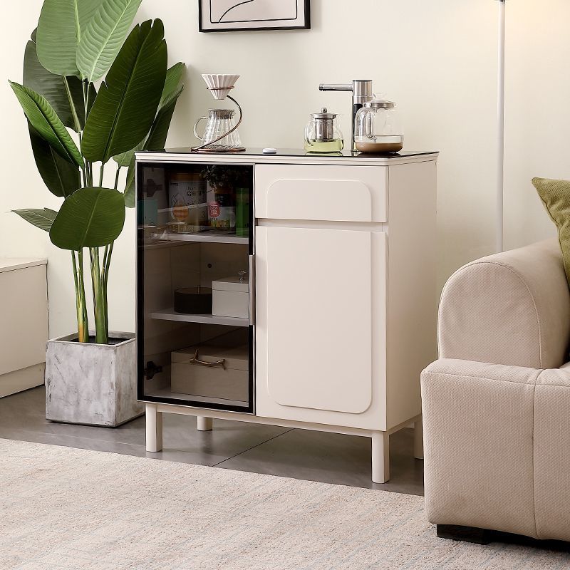 2025 nueva máquina de té de madera sólida de alta gama doméstica inteligente dispensadora de agua en un gabinete totalmente automático cubo inferior