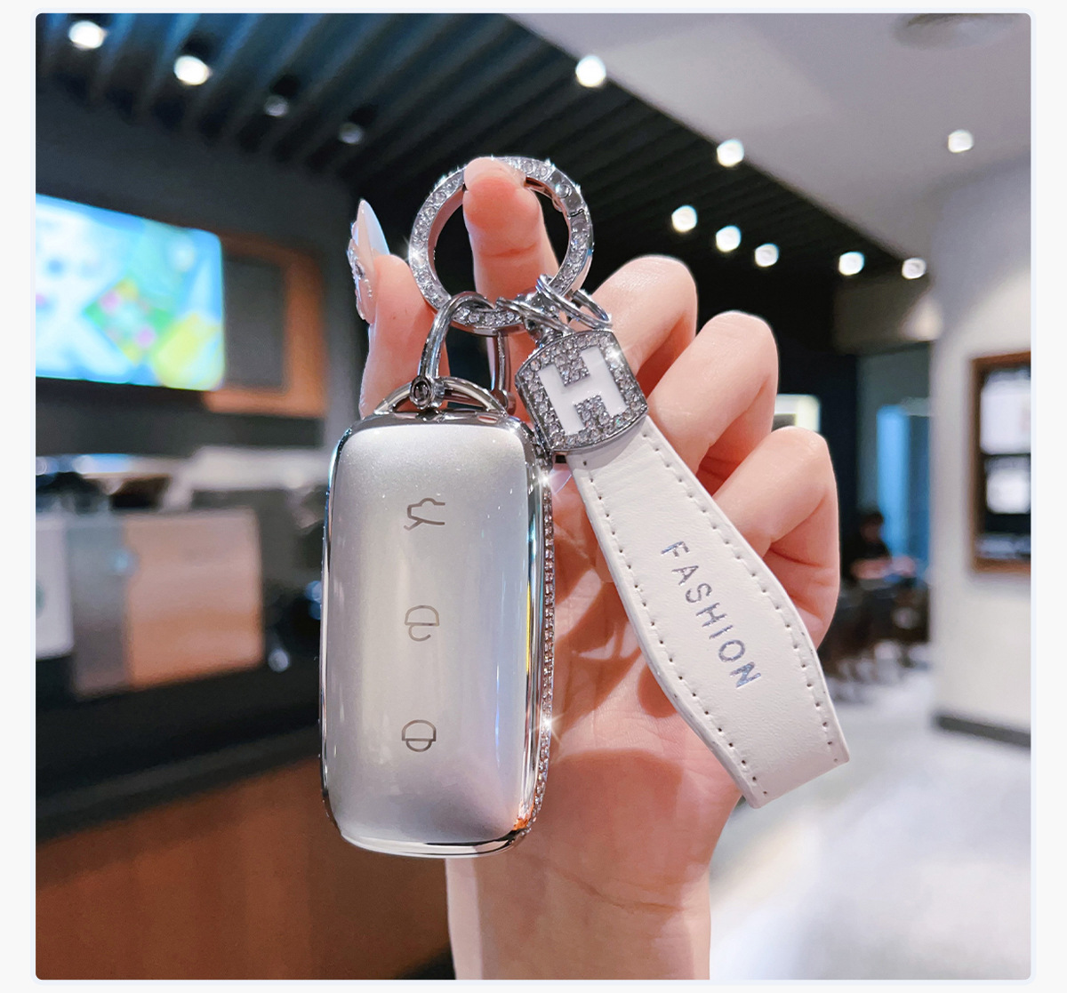 Suitable for Geely Galaxy L7 Xingyao 8 Key Cover A7 Galaxy L6 Galaxy E8M9 Car New Max Starship Buckle Shell Bag