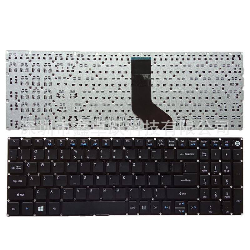 Us Ru Is Suitable for Acer A315-21 A315-51 A315-52 A315-53 E5-573 Keyboard