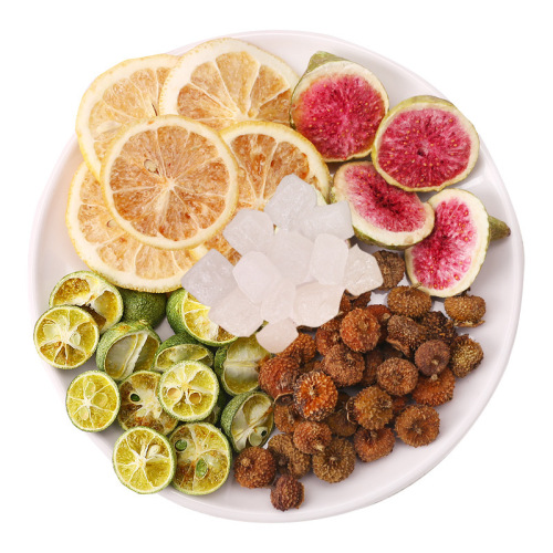 Packaged fruit tea, dried fruit, grapefruit, passion fruit tea, green citrus tea, cactus fruit lemon early C tea, student freeze-dried fruit tea