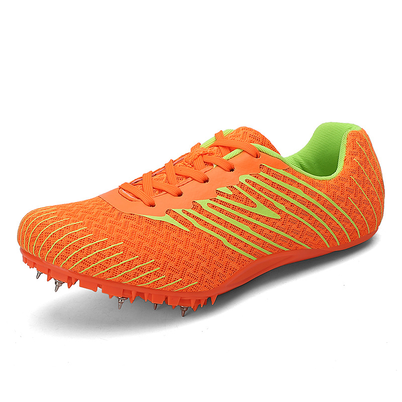 Nuevos zapatos de pista zapatos de entrenamiento de malla transpirable zapatos de punta para hombres y mujeres zapatos de pista de entrenamiento juvenil deportes zapatos de punta