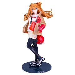 子供のおもちゃの福音女戦士の潮服のあすかのフィギュアのアニメの周辺のコレクションの置物のプレゼント