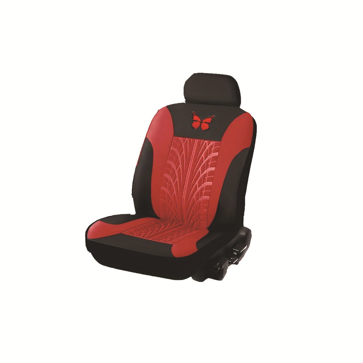 Cojín de asiento transfronterizo exclusivo para automóvil general, artesanía en relieve de mariposa, funda de asiento exquisita, cojín de asiento suave, transpirable y resistente al desgaste