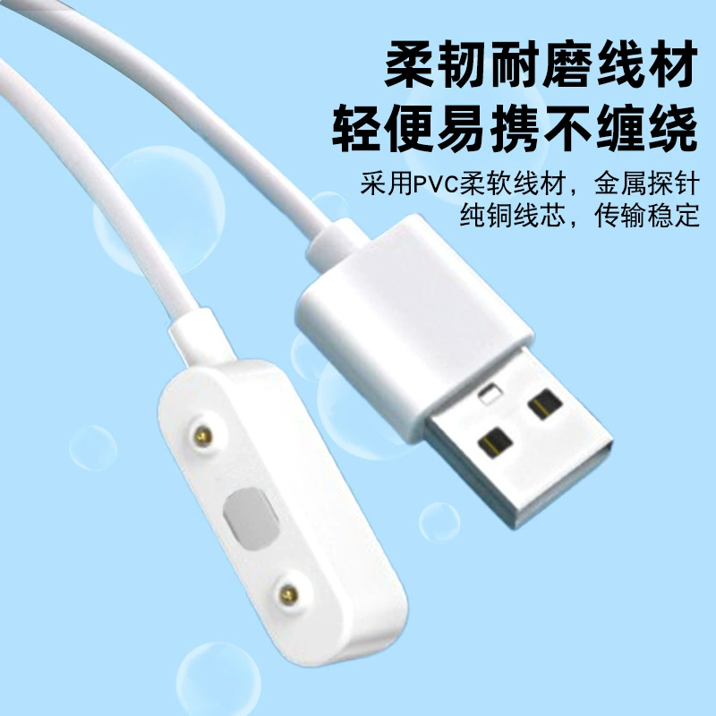 Watch, charging cable, with synchronisation with phone, electric charger