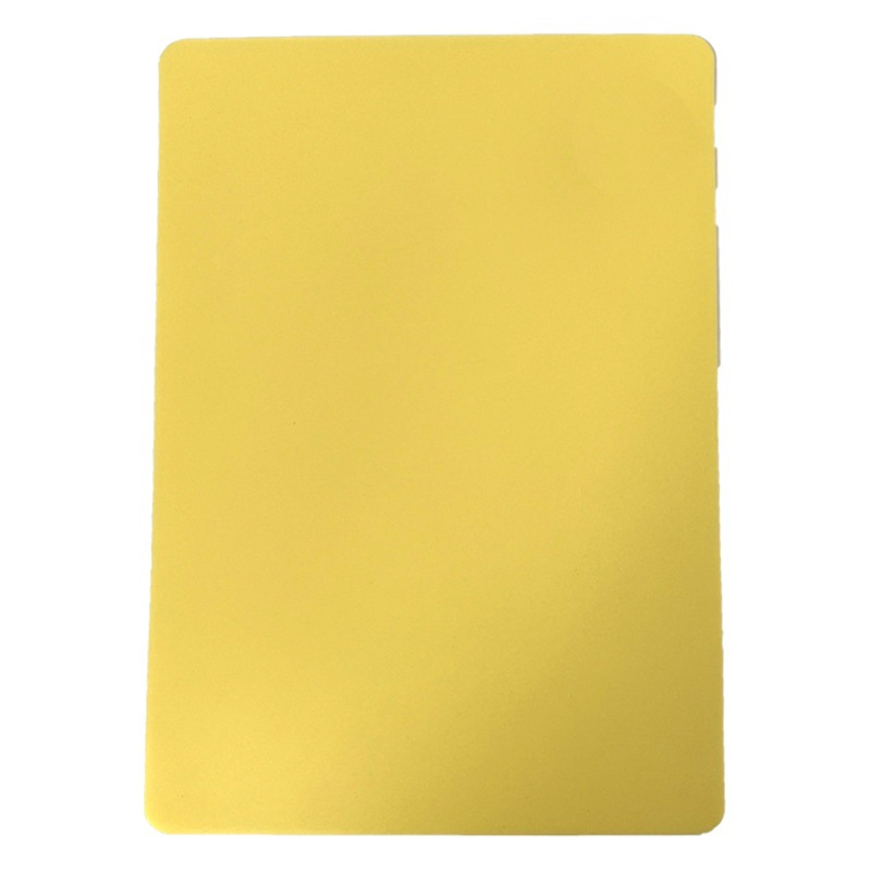 A4 thick yellow tattoo practice leather silicone leather fake leather novice tattoo embroidery large practice leather double-sided available cross-border