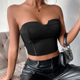 (Трансграничная торговля), сексуальный короткий бюстгальтер-топ, бретели без рукавов, майка топ, европейский стиль, без лямок