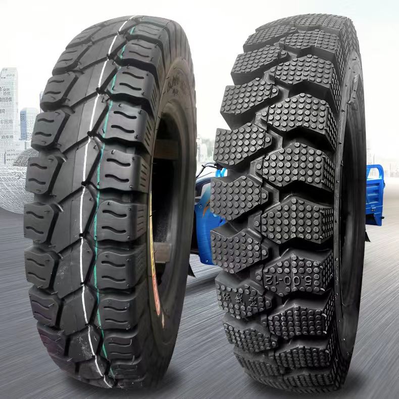 Tricycle tire steel tire electric three-wheel 3.00/3.50/3.75/4.00/4.50/5.00-12 inner and outer tire