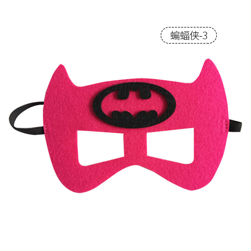 Creativa máscara de fieltro de Halloween máscara de ojos máscara de mascarada de Navidad niños máscara de anime de dibujos animados al por mayor