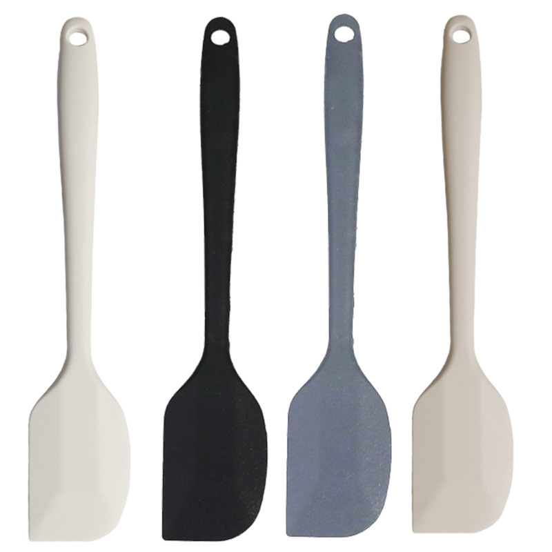 Cuchara de sopa de espátula de silicona transfronteriza juego de 15 piezas sartén antiadherente pala de silicona de acero inoxidable pala de silicona utensilios de cocina al por mayor