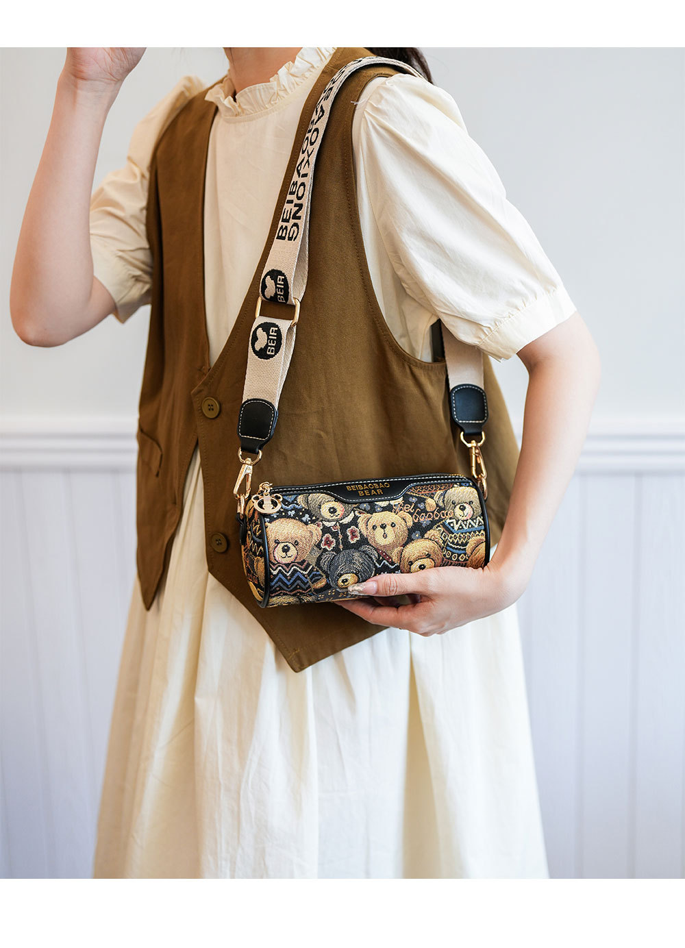 autumn new small bag women's fashionable all match small round bag trendy fashion shoulder messenger bag_voghion.com
