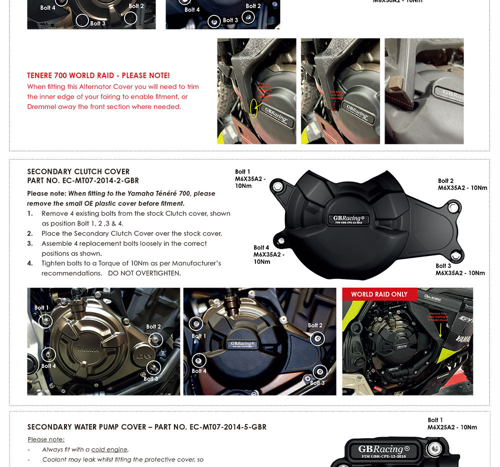 Suitable for Yamaha Mt-07 Xsr700 Fz-07 14-24 Models Modified Engine Anti-Fall Protective Cover Side Cover