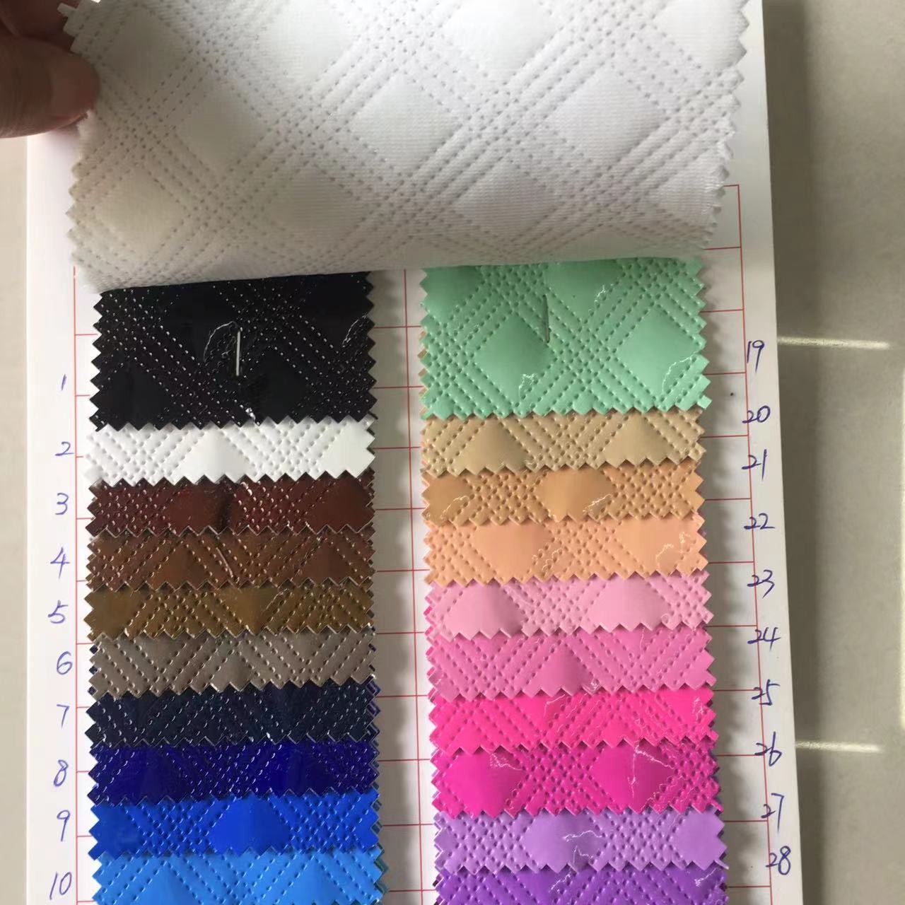 柔镜超声波压花菱形现货供应 适用 箱包 化妆包 鞋子等