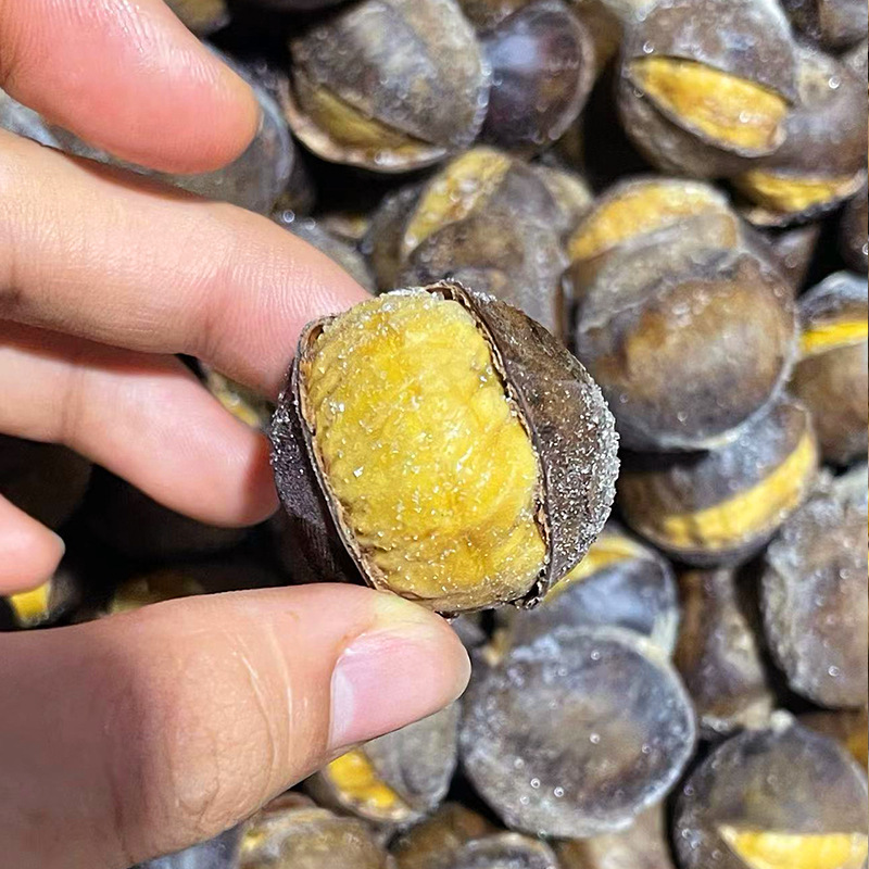 夏季新品冰栗迁西板栗制作口感香甜凉爽怡人一箱起发
