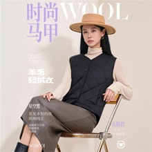秋季新款保暖马甲女时尚通勤百搭纯色优雅气质背心内搭2025秋装