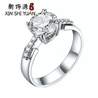 Kuaishou Douyin Taobao Live Explosion Новая единичная головка кольца Net Red Mossian камень рука путник