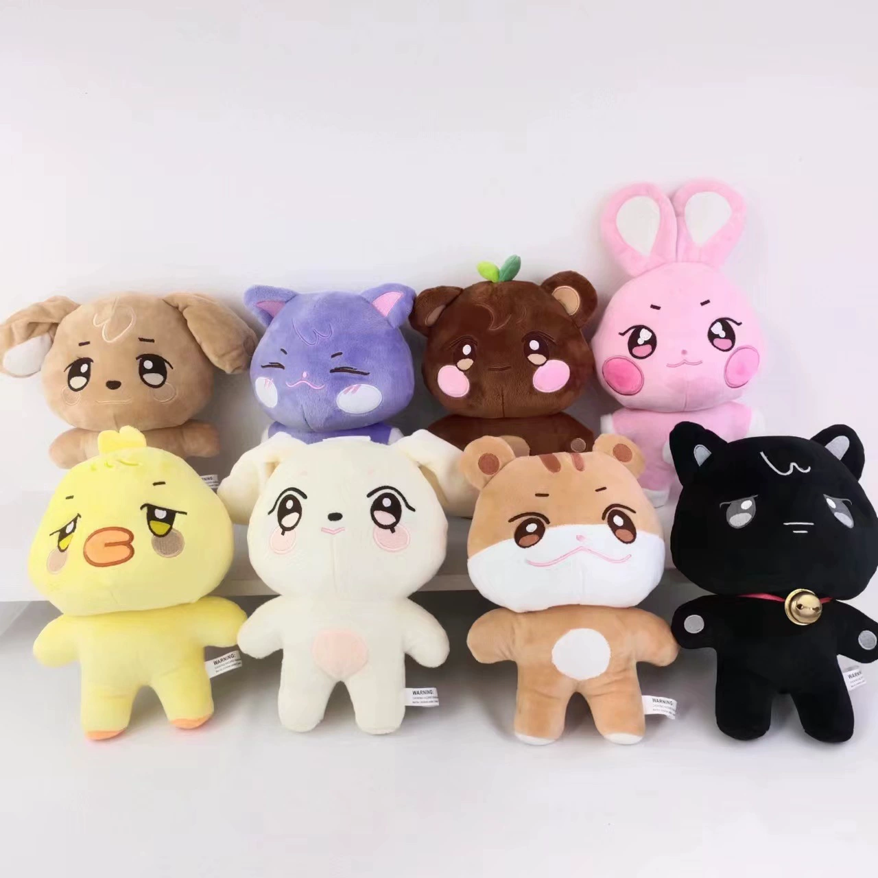 Plush doll (ATEEZ) pop-up, 25 cm, soft character plush with multiple designs