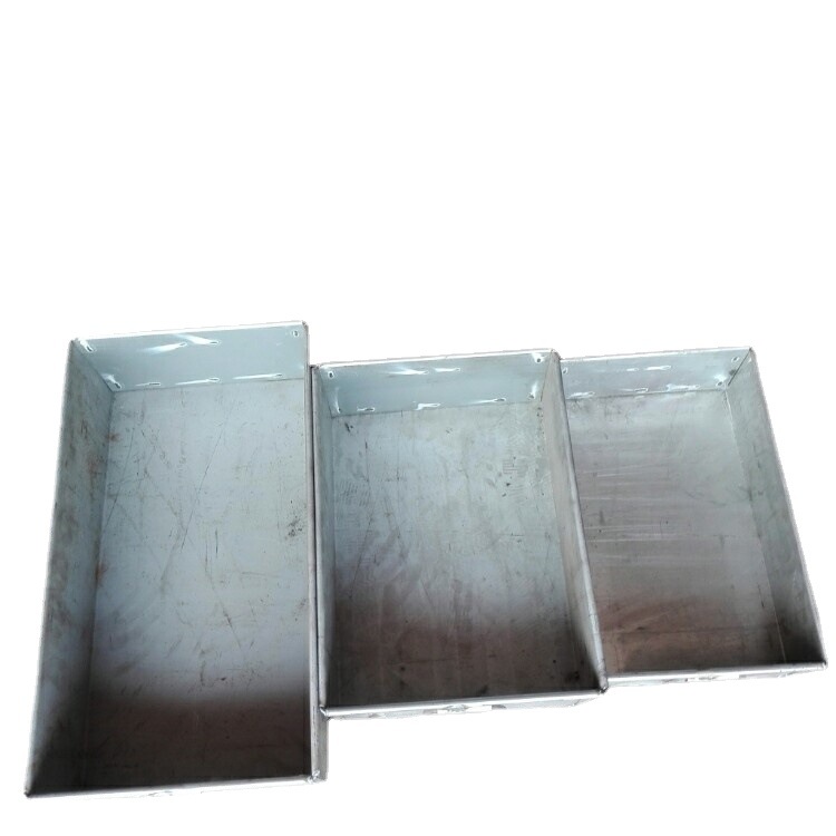 厂家批发镀锌板周转金属白铁皮仓储工具加厚耐用铁箱工具箱