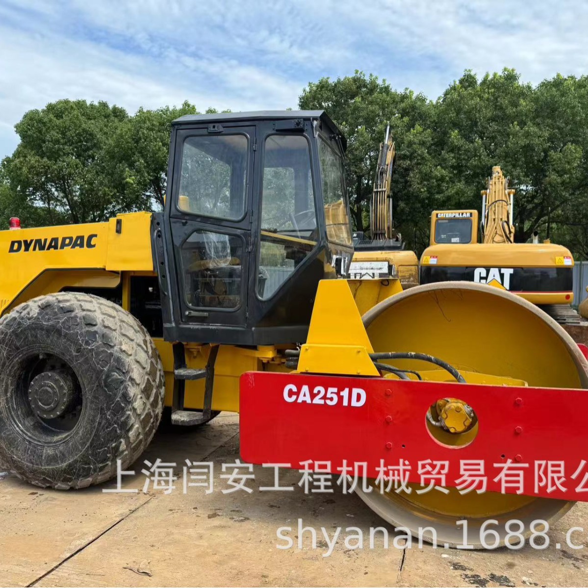 出售徐工双单驱CA25 CA30压路机 DYNAPAC CA25双震动压路机待售