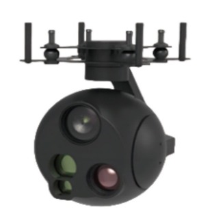 Small Three-Axis Three-Light Gps Positioning Cylinder Far Infrared Laser Ranging Drone Aerial Photography Camera Infrared Night Vision