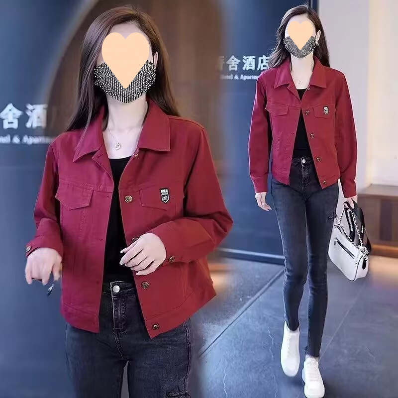 早秋季外套女装2025年新款春秋今年流行时尚工装夹克百搭短款上衣|undefined