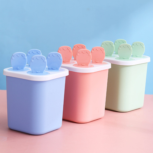 Summer popsicle mold household children's ice cream mold creative DIY ice cream mold box ice cube box
