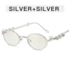 Silver frame gradual mercury
