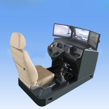 6驾校教练车汽车驾驶方向盘模拟器科目二方向感练习驾照训练机