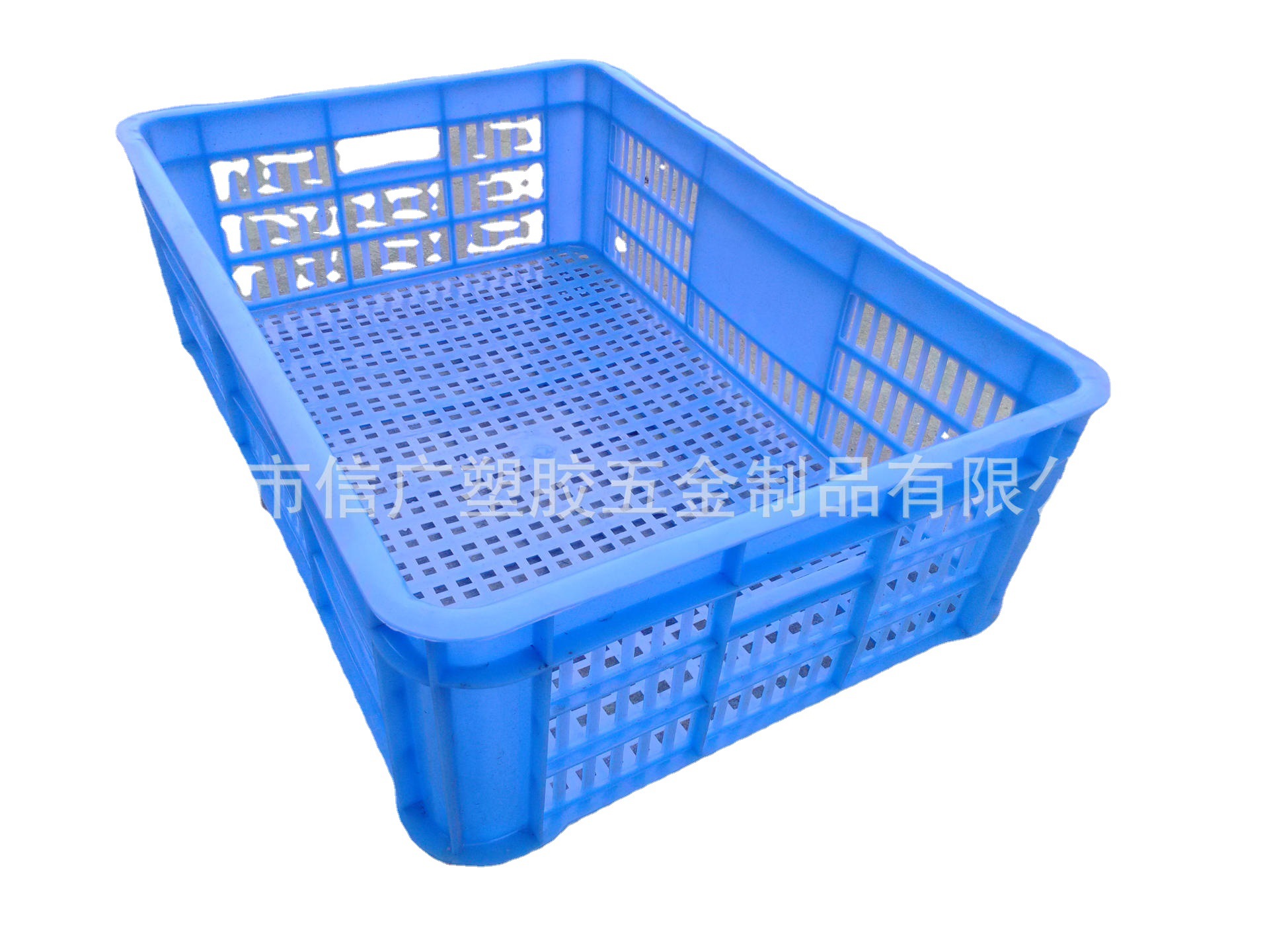 长期供应水果市场 水果周转框 食品级白色水果采摘筐箩周转箱塑料