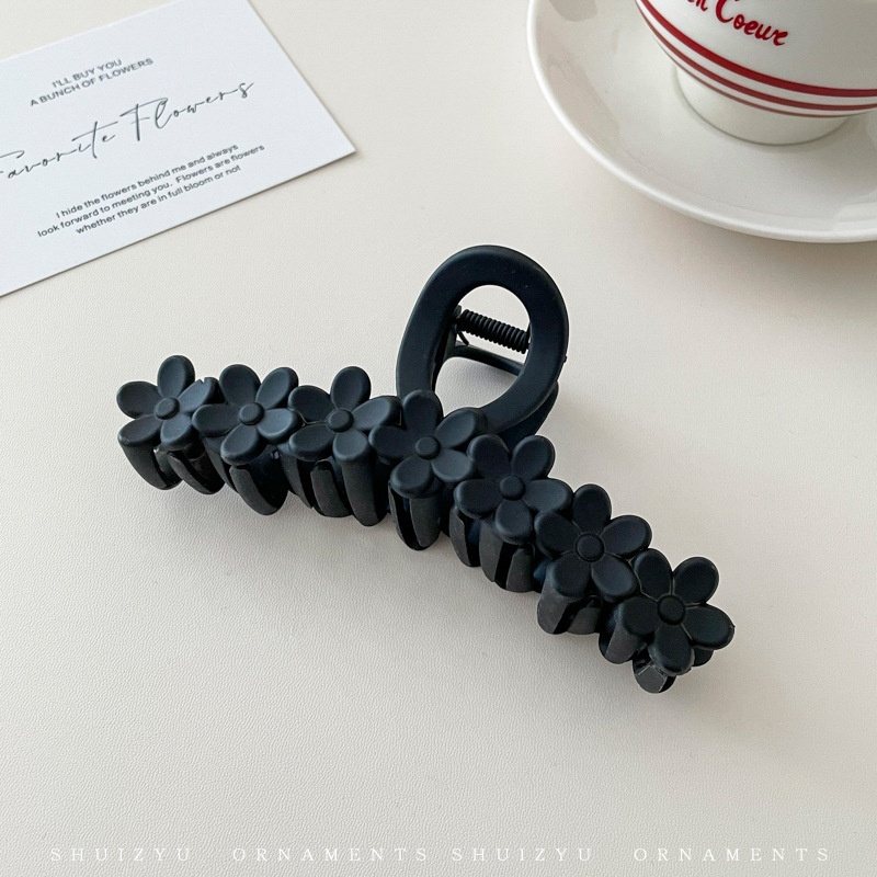 Francés elegante headwear Otoño e Invierno felpa updo clip de pelo gran tiburón clip horquilla de alto grado al por mayor