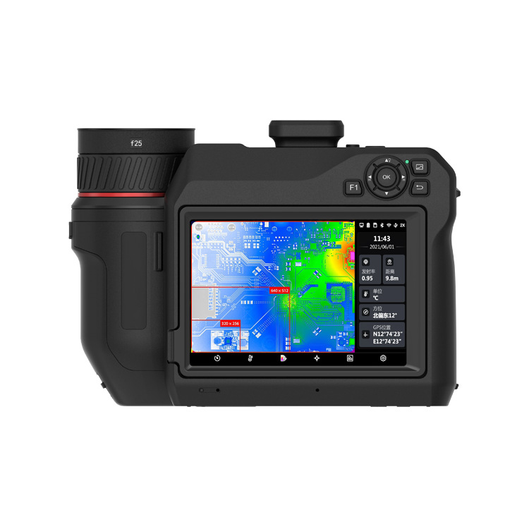华景康HDV44A25手持测温热像仪 电力巡检红外热成像仪