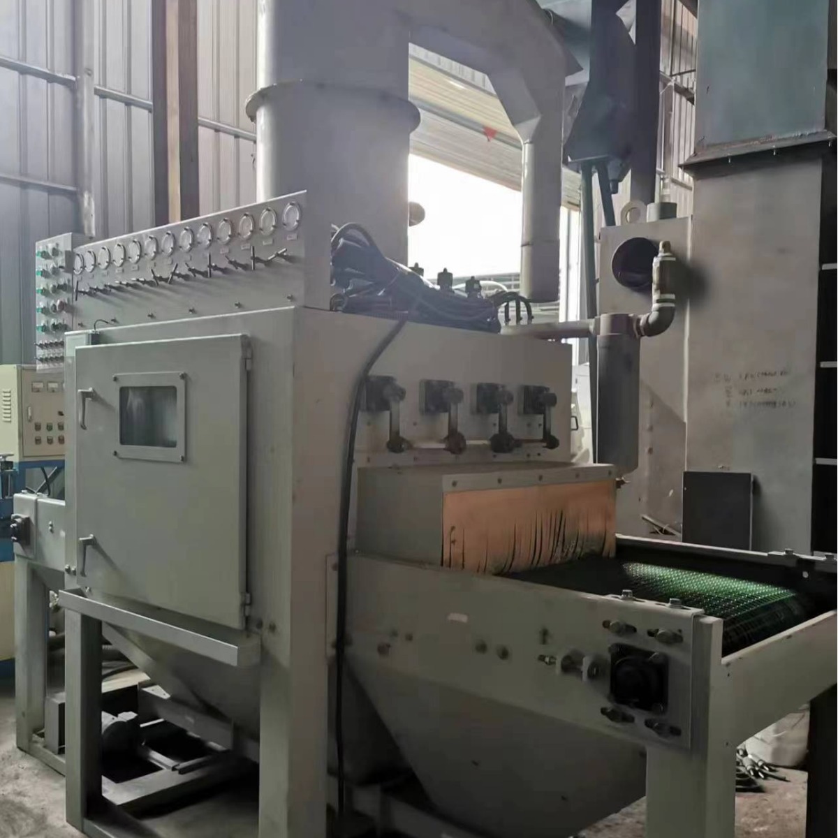 低价转让二手600,800,1.1米入口，自动通过式喷砂机各种型号现货