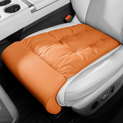 seasons, seat extension with memory foam, Seat cushion, seat cover - ideal-orangefront-row-single-seatleg-rest