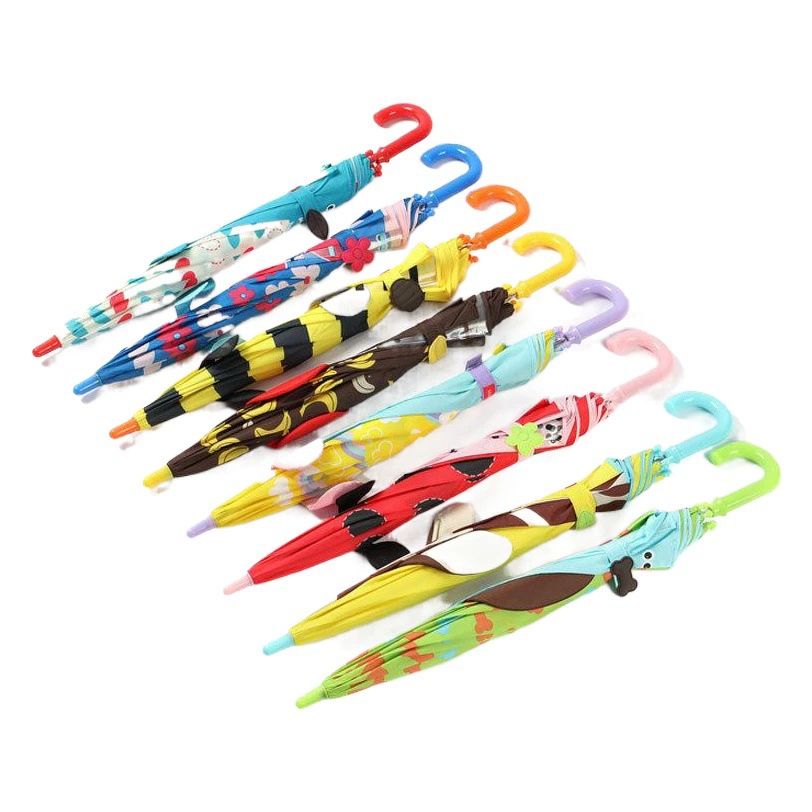 Детский Зонт Детский зонтик длинной ручкой напечатанный Логос рекламируя Детский Зонт свет мультфильма Детский Зонт оптом