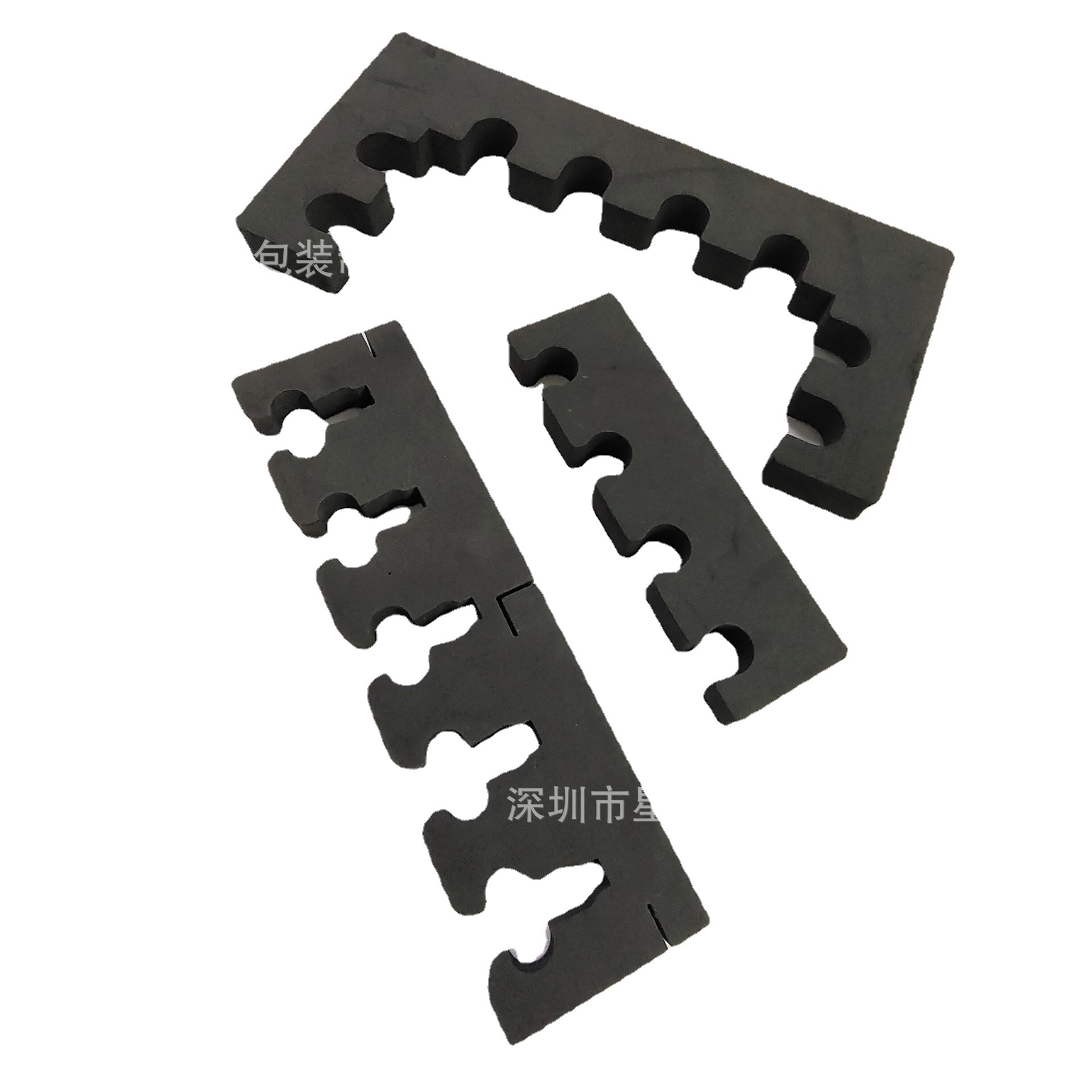 Amazon Venta caliente soporte de espuma EVA de alta densidad soporte de la pistola de espuma EVA forro pistola caja de almacenamiento con estilos completos